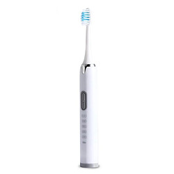 Universal Brosse à dents électrique portable Nettoyage en profondeur automatique à ultrasons Brosse à dents pour adultes Brosse étanche à dents 4 têtes de brosse | Brosse à dents électrique