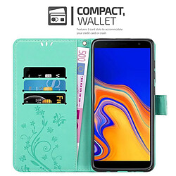 Avis Cadorabo Coque Samsung Galaxy J4 PLUS Etui en Turquoise