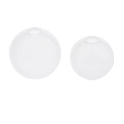 Avis 2 Pcs DIY Bijoux Faits Main Pendentif Moules En Résine Cristal Silicone Moule Artisanat