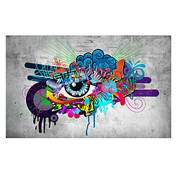 Artgeist Papier peint - Graffiti eye [343x245]