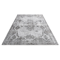 Avis Vidal Tapis de laine 259x170 gris Ultra Vintage