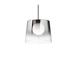 Ideal Lux Suspension Fade 1 ampoule Verre,métal Chrome