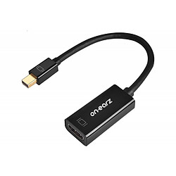 Adaptateur Mini DisplayPort vers HDMI On Earz Mobile Gear Noir