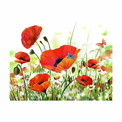 Paris Prix Papier Peint Country Poppies 154 x 200 cm