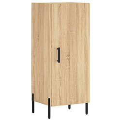 Acheter vidaXL Buffet haut Chêne sonoma 34,5x34x180 cm Bois d'ingénierie