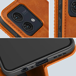 Avizar Étui pour Motorola Moto G84 Portefeuille Motif Damier Collection Geo Camel pas cher