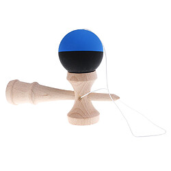 bois hommage kendama japonais jeu traditionnel jouet cadeau de Noël noir bleu pas cher