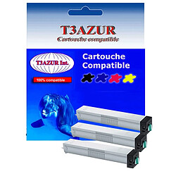 3 Toners Laser compatibles pour Samsung MultiXpress SLK3250NR, SLK3300NR (MLT-D704S) - 25 000 pages - T3AZUR