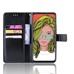 Wewoo Housse Coque Étui en cuir à rabat horizontal rétro Crazy Horse Texture pour Huawei P Smart Z / Y9 Prime 2019avec support et fentes cartes et cadre photo noir pas cher