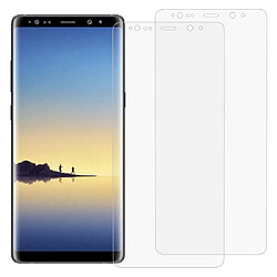 Wewoo Film protecteur de protection pour écran en PET souple à couverture complète et 2 PCS 3D Galaxy Note 8