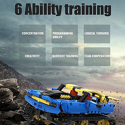 Universal City Cross Country RC Racing Electric Building Block Creator High-tech Applications Remote Command Canister Military Brick Kids Toys | Blocks pas cher