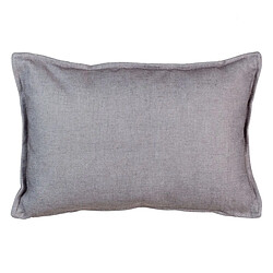 BigBuy Home Coussin Polyester Gris clair 45 x 30 cm