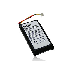 vhbw batterie remplacement pour Navigon 384.00022.005, 0923FLYE31938, 8390-YE01-0780 pour système de navigation GPS (1200mAh, 3,7V, Li-polymère)