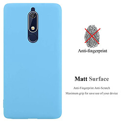 Avis Cadorabo Coque Nokia 5,1 Etui en Bleu