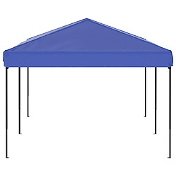 Avis vidaXL Tente de réception pliable Bleu 3x6 m