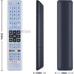 SANAG Rm-L1278 Telecommande De Remplacement Universelle Convient Pour Toshiba Tv 24D3433Db 32D3453Db 40L5435Dg 48L3443Dg 55L5447Dg Ct-90400 Ct-90237 Ct-90382 Ct-90394 Ct-88 035 Ca. T-8040, Ct-8041 pas cher