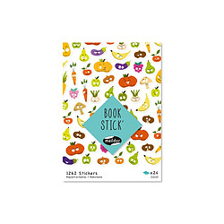 Ac-Deco Livre 24 planches de gommette - 14.8 x 21 cm - Emoticône - Multicolore