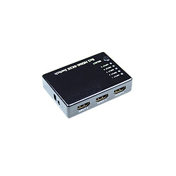 Kimex Switcher HDMI, 5 entrées- 1 sortie, Ultra HD 4Kx2K