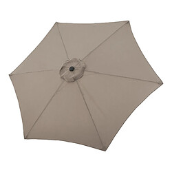 Acheter Helloshop26 Parasol hexagonal polyester 270 x 235 khaki 03_0008045