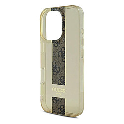 Guess Maroquinerie Guess Coque iPhone 16 Pro Max - Marron