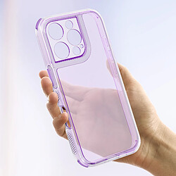 Avis Avizar Coque pour iPhone 16 Pro Max Coins Antichoc Bumper Violet