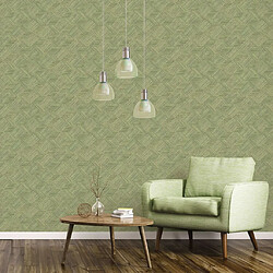 Noordwand Papier peint Evergreen Wicker Natural vert