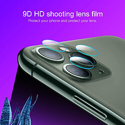 Acheter Wewoo Film de verre trempé de pour objectif de caméra arrière 3 PCS 2.5D iPhone 11 Pro Max