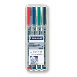 Avis Staedtler 311 WP4 Etui de 4 Feutres Pointe 0,4 mm Assortis