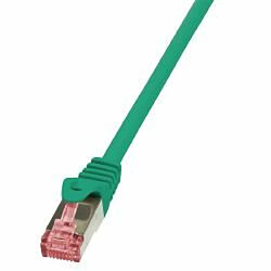 LogiLink Câble patch, Cat. 6, S/FTP, 2 m, vert ()