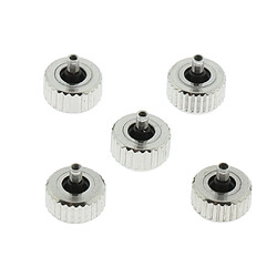 Avis Tuyau long 5mm de bout plat en acier de pièces de rechange de montre 5PCS