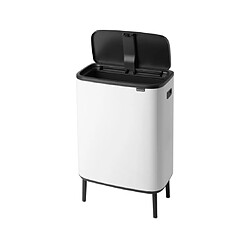 Brabantia Poubelle Touch Bo Touch Bin Hi, 60L - White