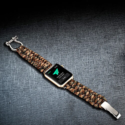 Acheter Avizar Bracelet Apple Watch 42 et 44 mm Cordon tressé en Nylon - Camouflage