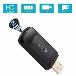 Totalcadeau Clé USB 32 Go tactile Caméra Espion HD 1080P vidéo et son