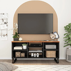 Maison Chic Meuble TV scandinave - Banc TV pour salon 100x33x46 cm bois de récupération et d'ingénierie -MN70455