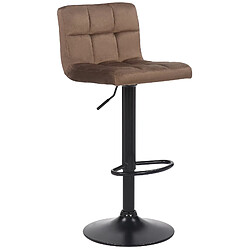 Non Tabouret de bar Feni velours