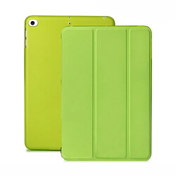 Etui en PU + TPU peau de nappa avec support tripliure vert pour votre Apple iPad Mini 7.9 pouces (2019)/iPad Mini 4