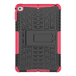 Wewoo Coque antichoc TPU + PC pour iPad Mini 2019 avec support Rose