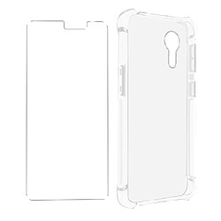 Avizar Pack Protection Samsung Galaxy Xcover 5 Coque Souple et Verre Trempé transparent