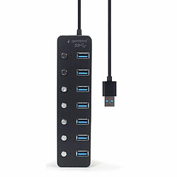 Avis Hub USB GEMBIRD UHB-U3P7P-01 Noir