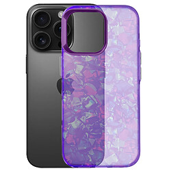 Avizar Coque pour iPhone 16 Pro Antichoc Souple Tutti Frutti Violet