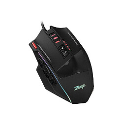 Universal C13 Gaming Mouse 10000 DPI 13 Boutons programmables RVB LED Light MICE Table d'ordinateur ergonomique