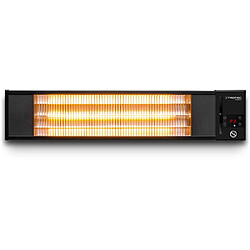 TROTEC Radiant infrarouge électrique d'extérieur IR 2010 S, 2000 W, chauffage d'extérieur, chauffage de terrasse, chauffage d'appoint