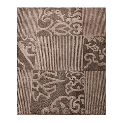 Vidal Tapis de couloir en laine 203x84 brun Darya pas cher