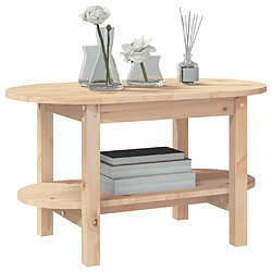 Acheter Maison Chic Table basse,Table Console Table d'appoint, Table pour salon 80x45x45 cm Bois massif de pin -MN73545