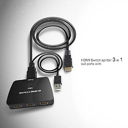 Avis INF Commutateur HDMI 3x1 avec HDR 3D 4K