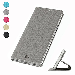 Etui en PU avec support et porte-cartes gris pour votre Samsung Galaxy S20 Plus