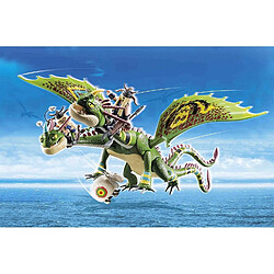 Playmobil® Dragon Racing: Kognedur et Kranedur avec Pète et Prout