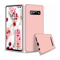 Coque Silicone Pour Samsung S10 Plus Couleur Rose Haute Protection Little Boutik®