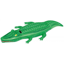 Chevauchable crocodile - 203 x 117 cm - Vert