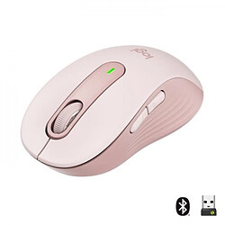 Souris Sans Fil Logitech Signature M650 - Silencieuse, Bluetooth, Boutons Programmables - Rose